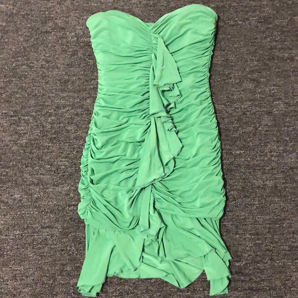 BCBGMAXAZRIA Green Cocktail Dress size XS